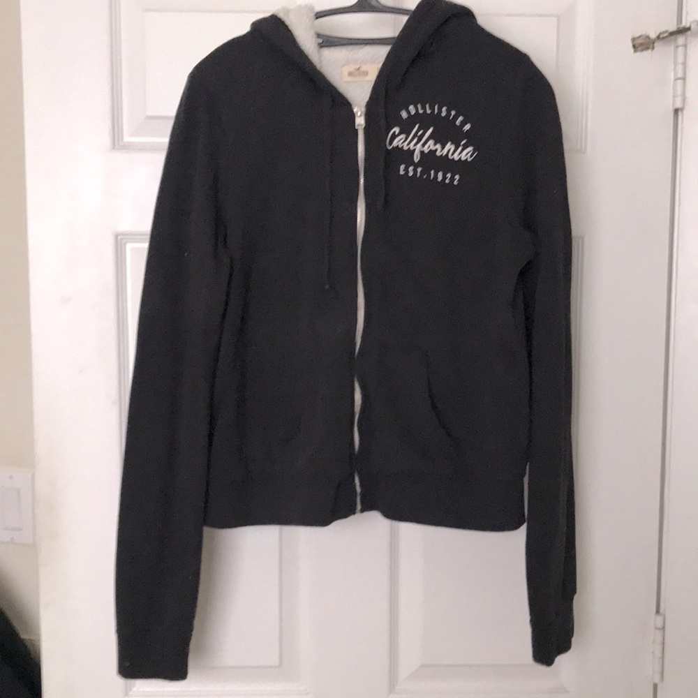 Hollister Sherpa Lined Hoodie